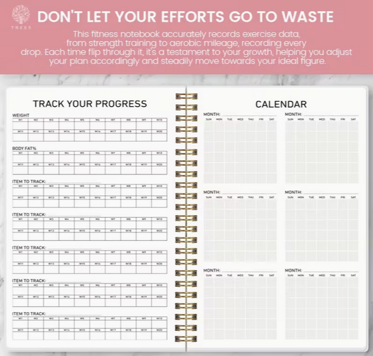 Gym Log Book - Track Your Fitness Progress