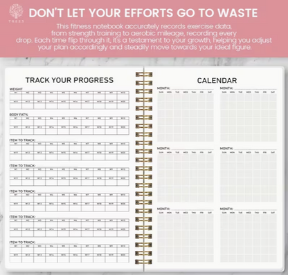 Gym Log Book - Track Your Fitness Progress